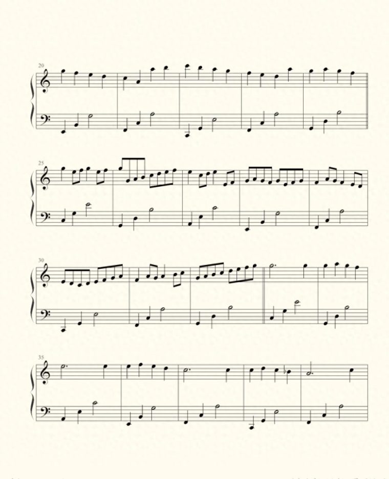 简单的钢琴谱（适合新手难度不大又可以装b的钢琴曲）