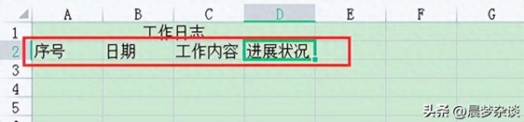 工作日志表格模板（一日一结的工作总结）