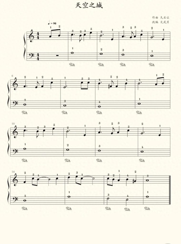 简单的钢琴谱（适合新手难度不大又可以装b的钢琴曲）