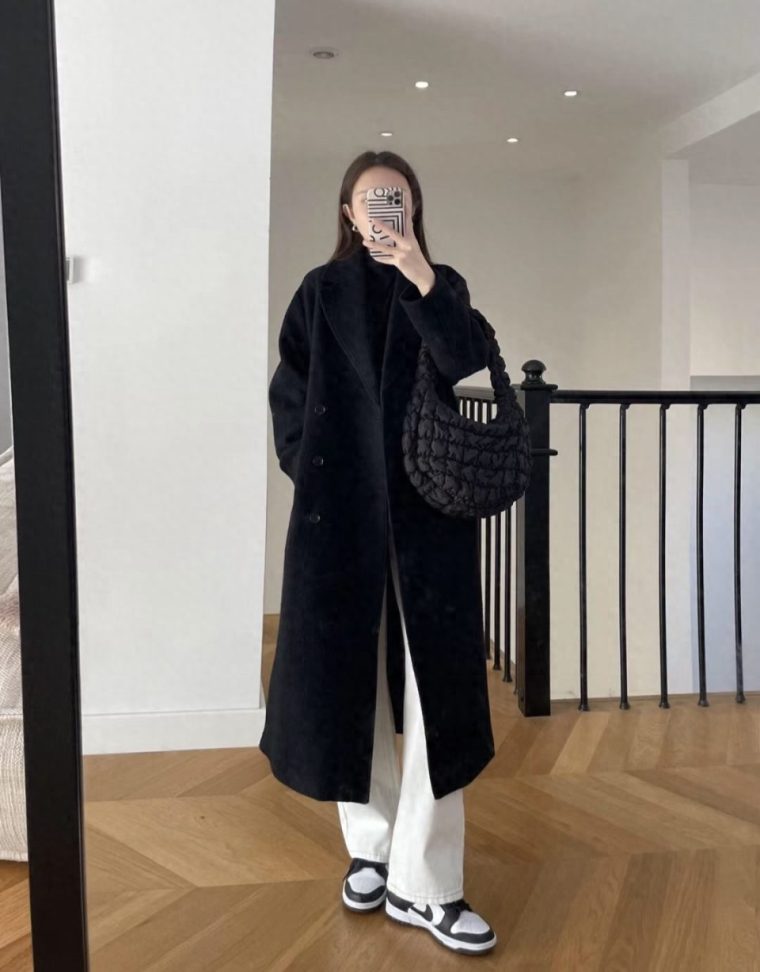 黑色上衣配什么颜色的裤子好看（上身穿黑色下身怎么搭配图片）