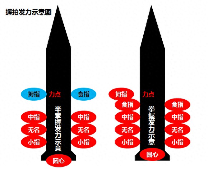 羽毛球握拍图解法教程(基本正反手握拍方法姿势及注意事项) 羽毛球握拍图解法教程(基本正反手握拍方法姿势及注意事项)