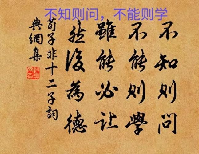 不知则问不能则学什么意思(出自哪里说明了什么道理) 不知则问不能则学什么意思(出自哪里说明了什么道理)