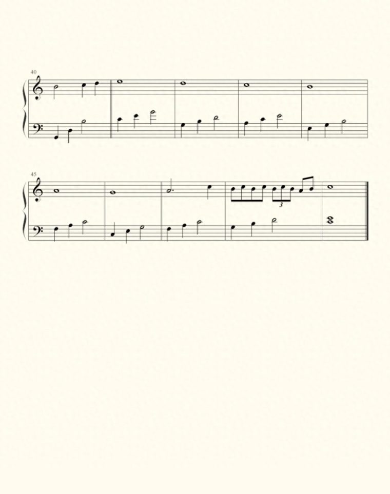 简单的钢琴谱（适合新手难度不大又可以装b的钢琴曲）